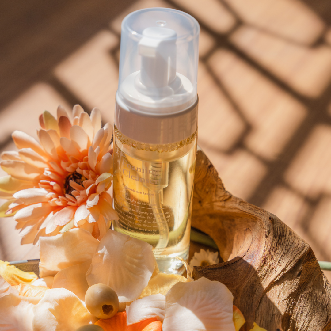 Foaming Facial Cleanser - Geranium Lemon