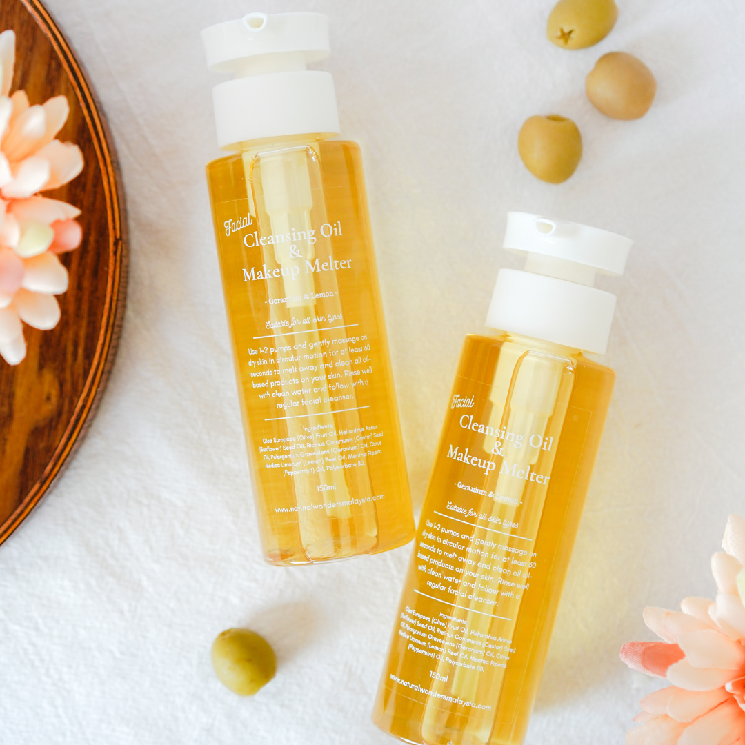 Cleansing Oil & Makeup Melter - Geranium Lemon