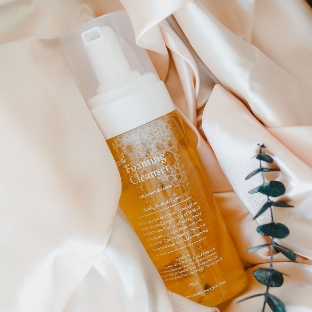 Foaming Facial Cleanser - Geranium Lemon