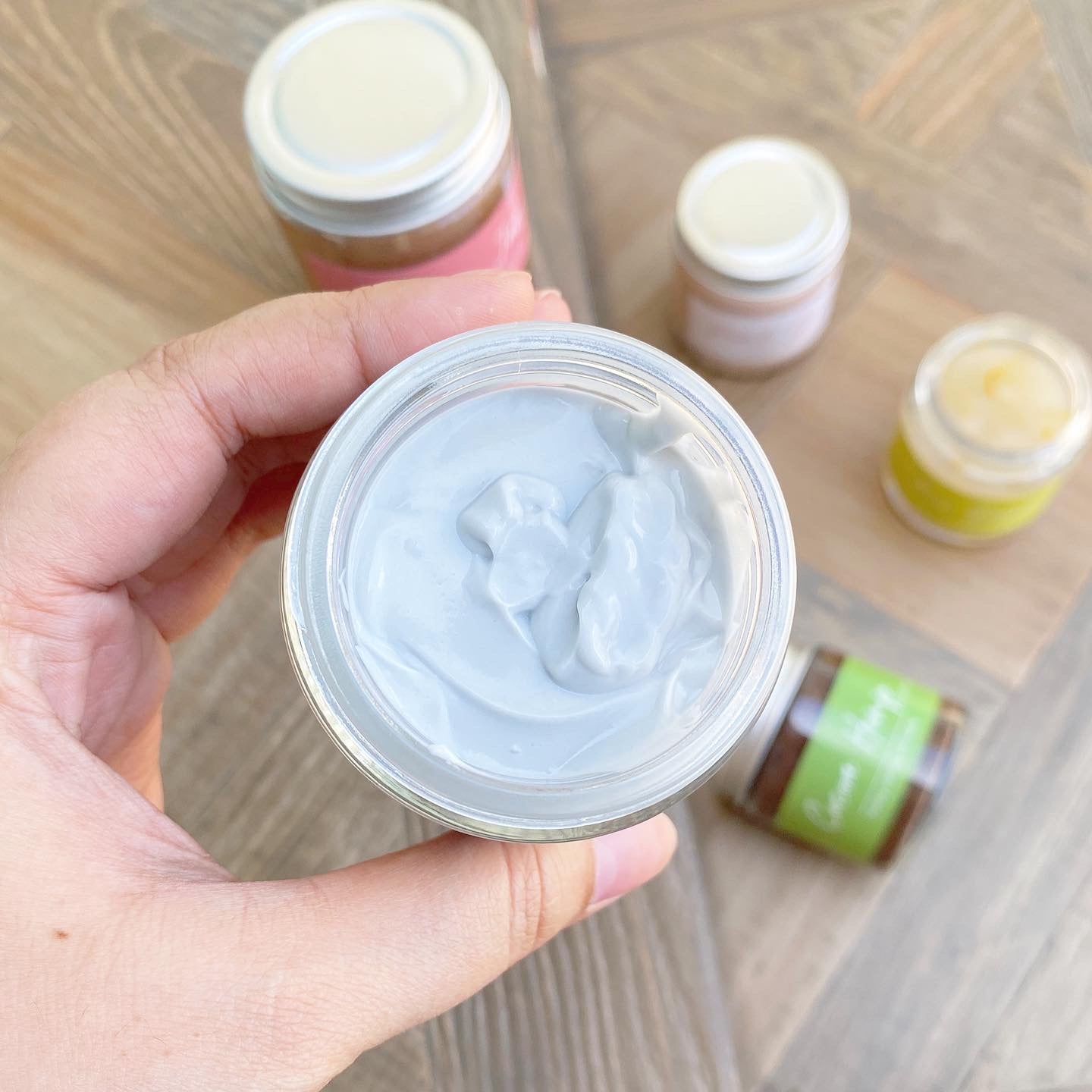 Blue Cloud Face Mask