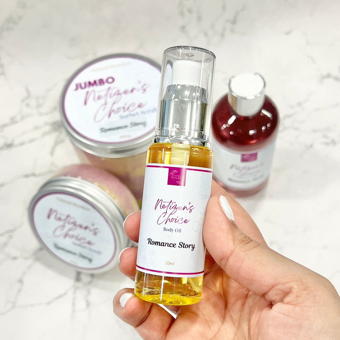 Lightweight Body Oil - Romance Story