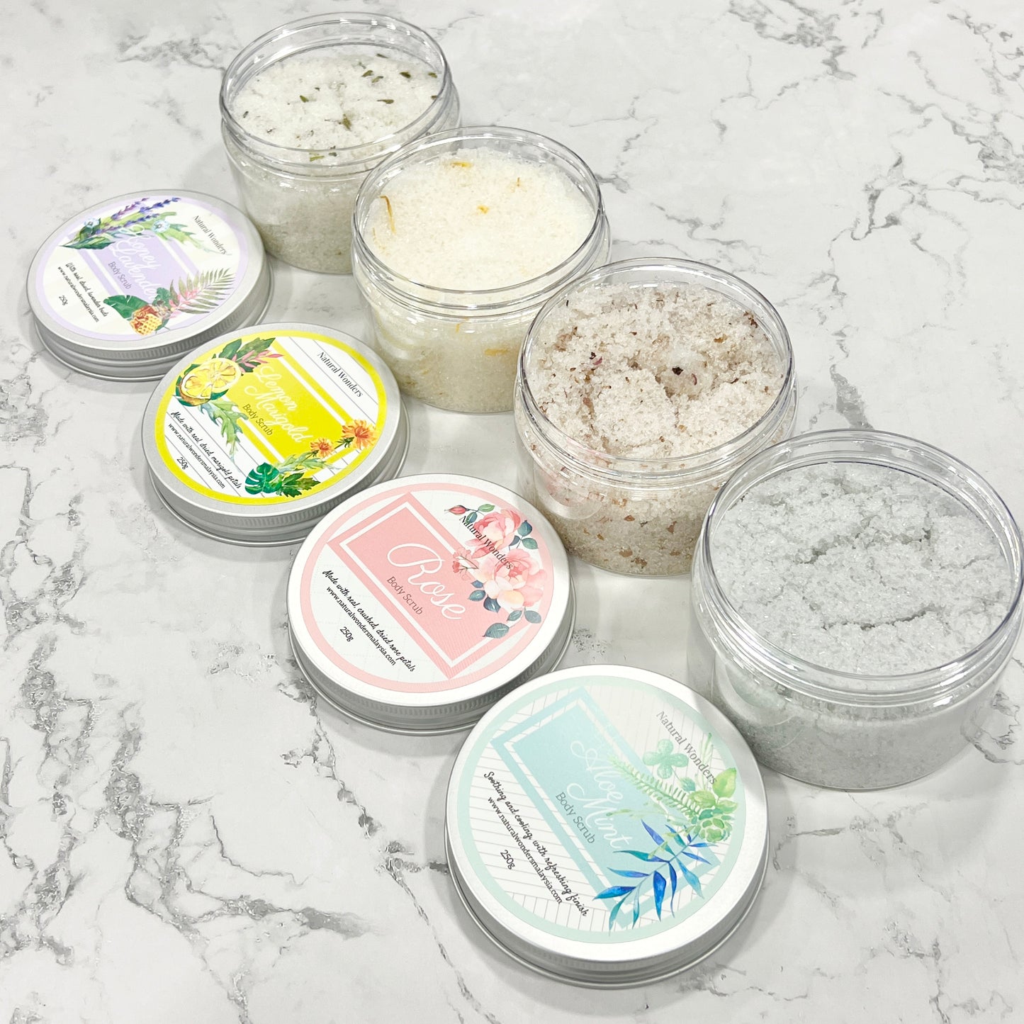 Classic Dry Body Scrubs - 6 Varieties