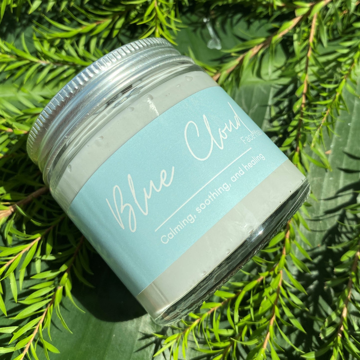 Blue Cloud Face Mask