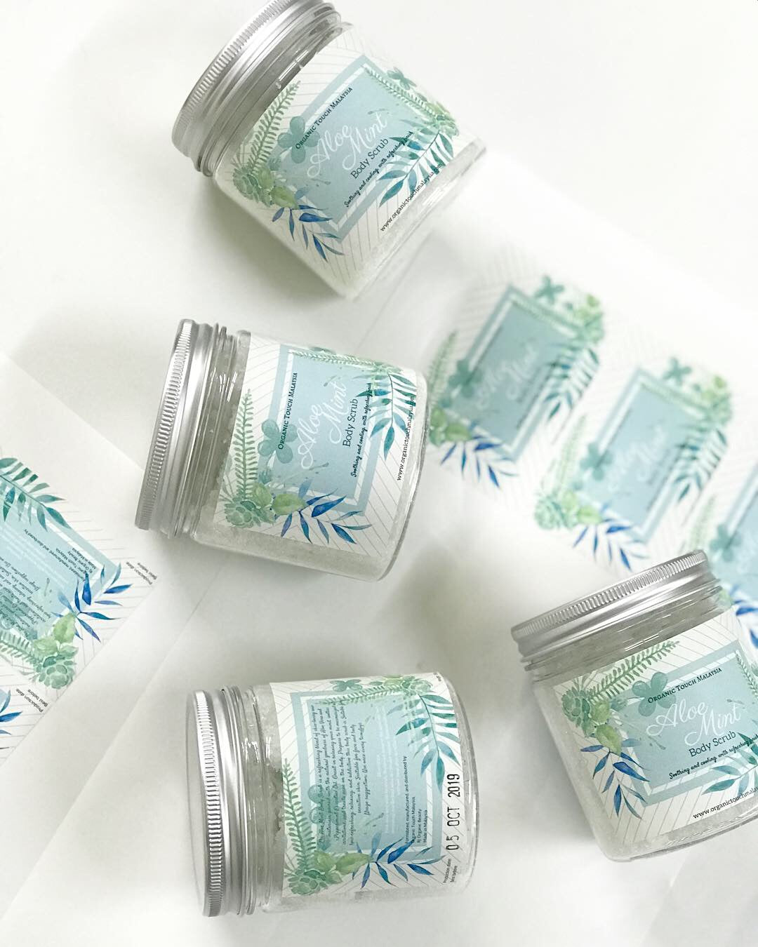 Aloe Mint Body Scrub