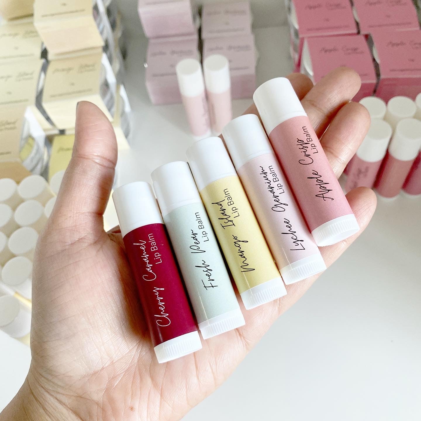 Cherry Caramel Lip Balm
