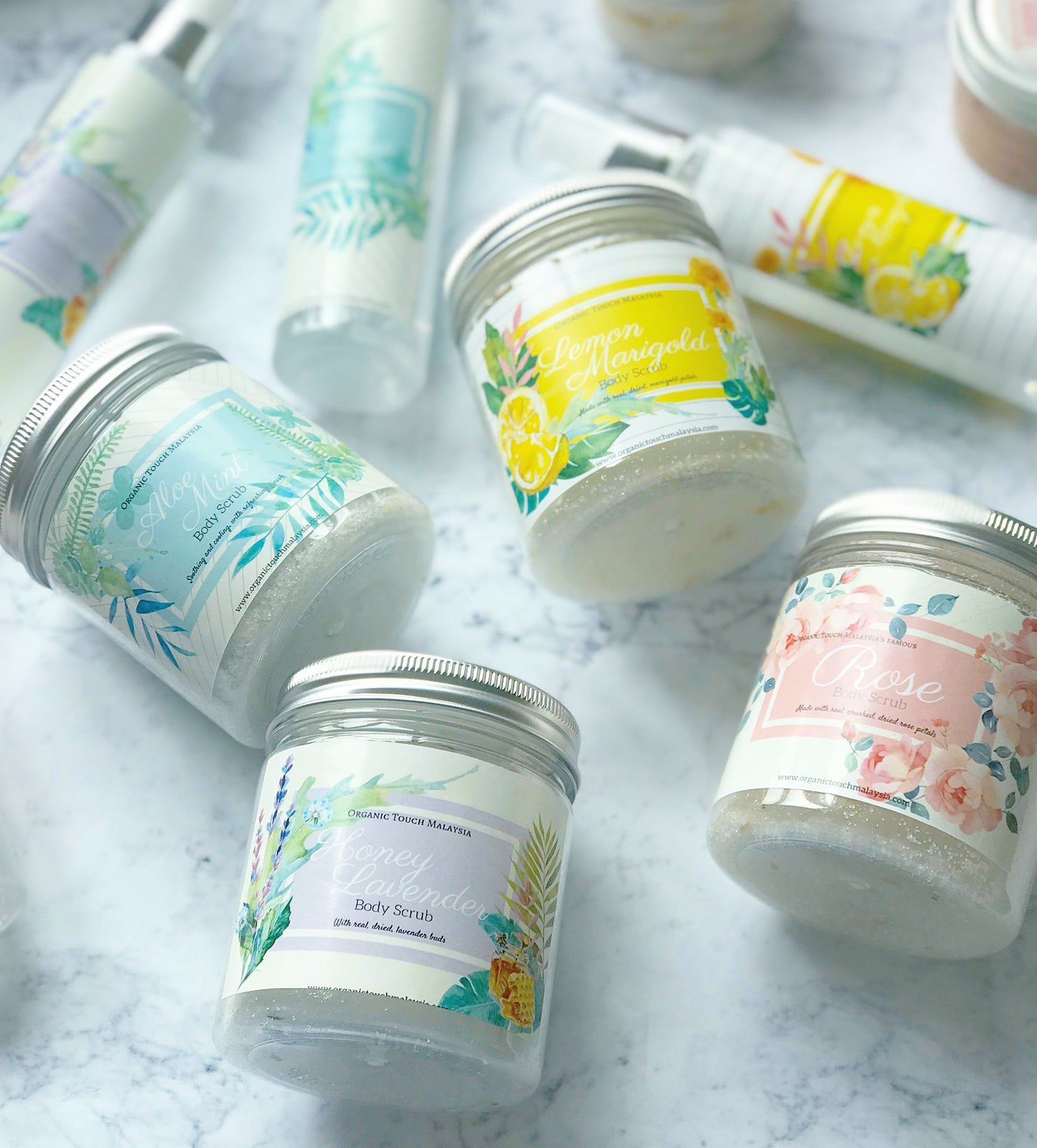 Rose Body Scrub