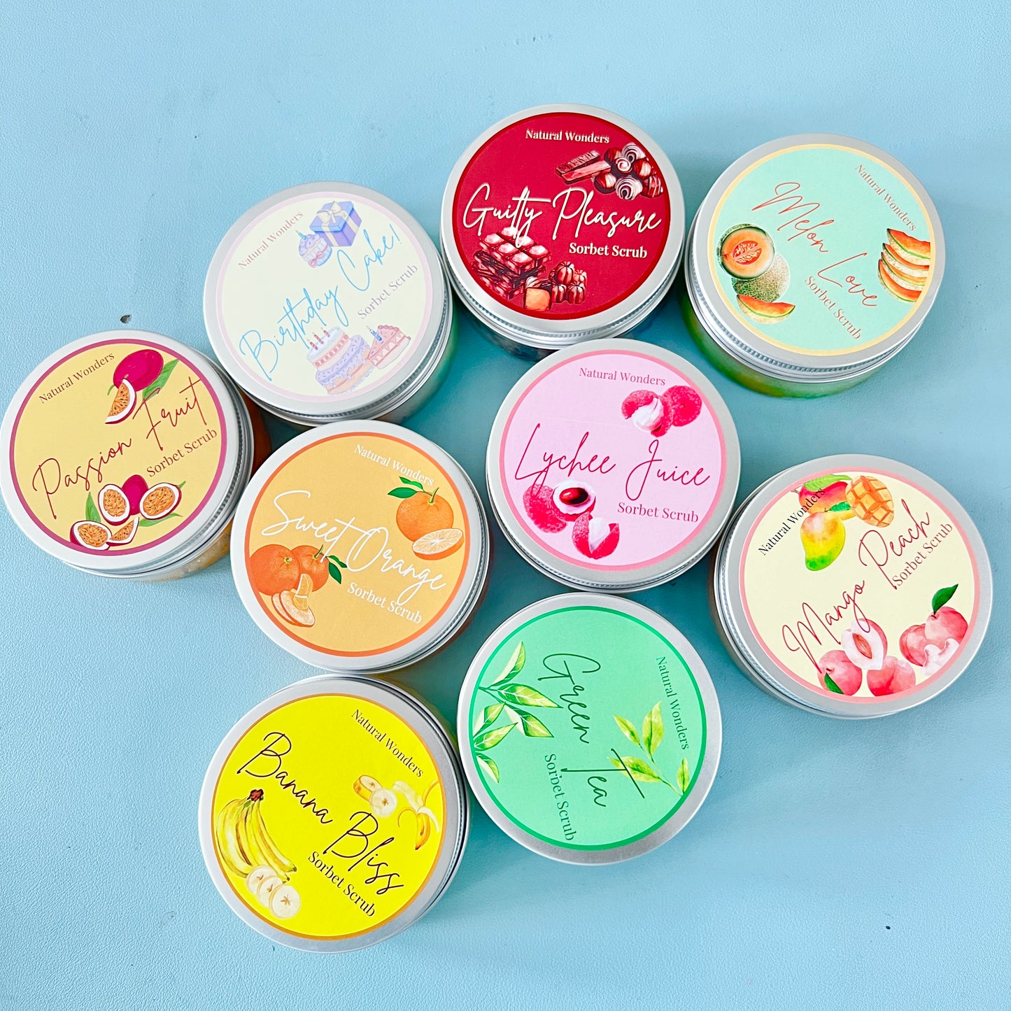 Sorbet Scrubs - 10 varieties