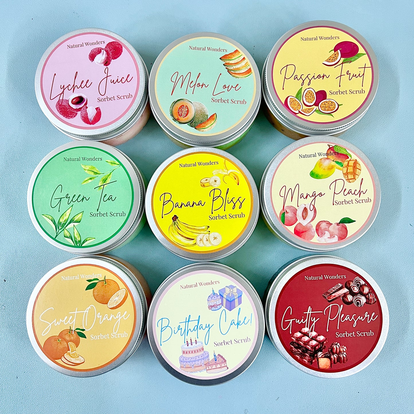 Sorbet Scrubs - 10 varieties