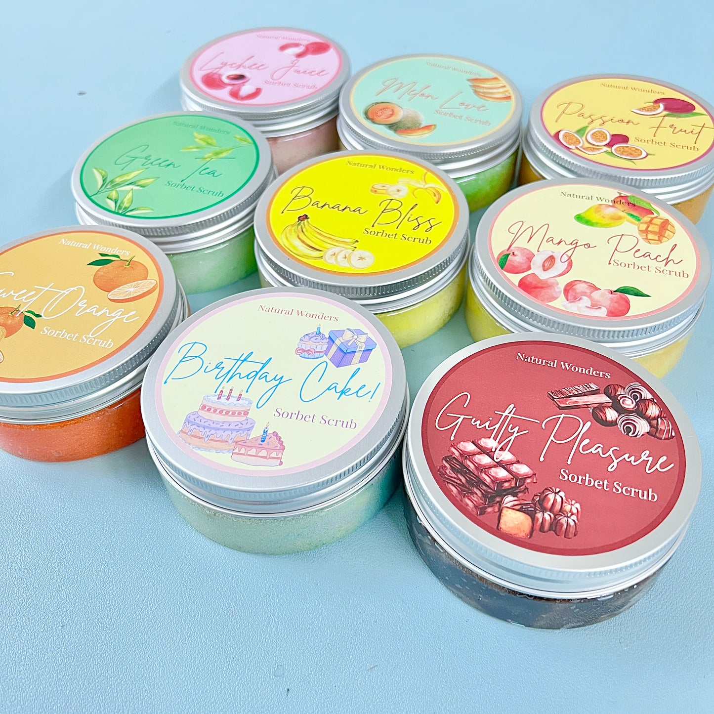 Sorbet Scrubs - 10 varieties