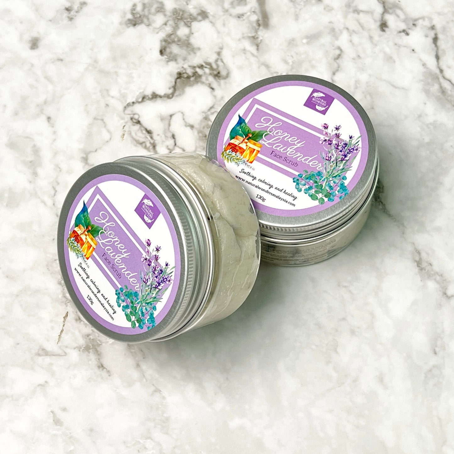 Honey Lavender Face Scrub