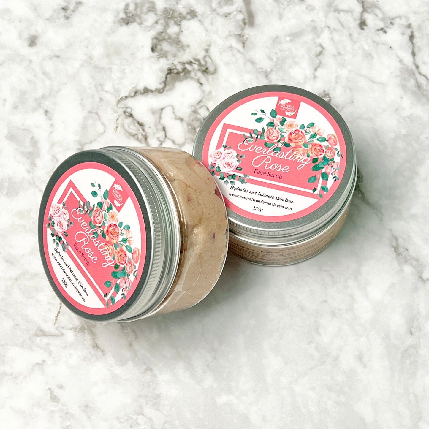 Everlasting Rose Face Scrub