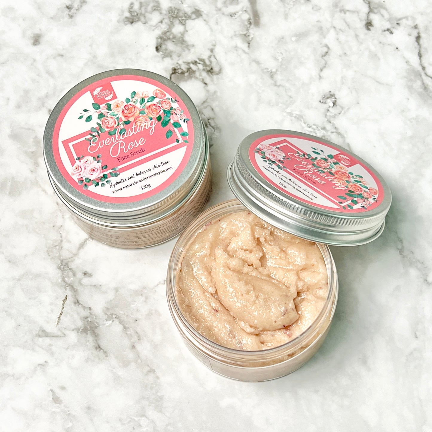Everlasting Rose Face Scrub