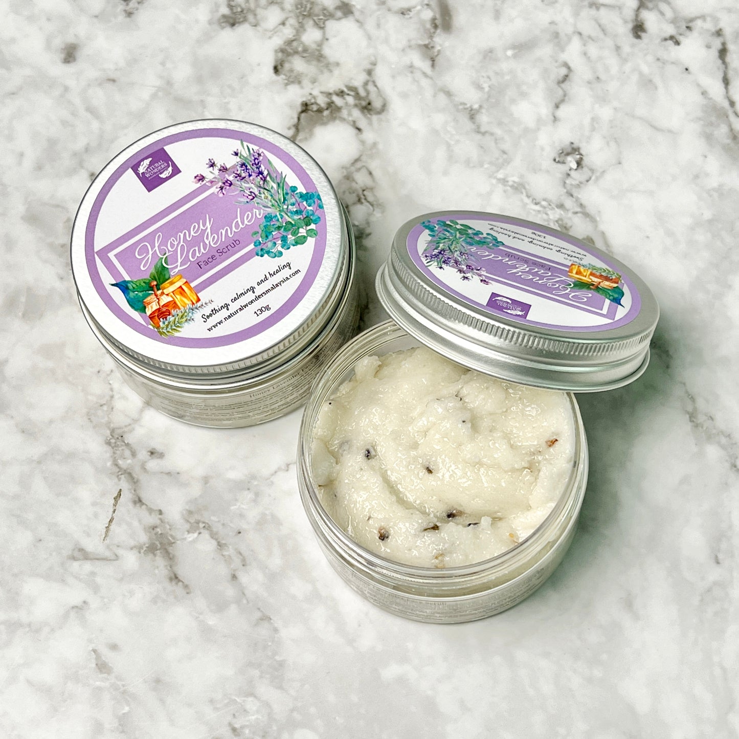 Honey Lavender Face Scrub