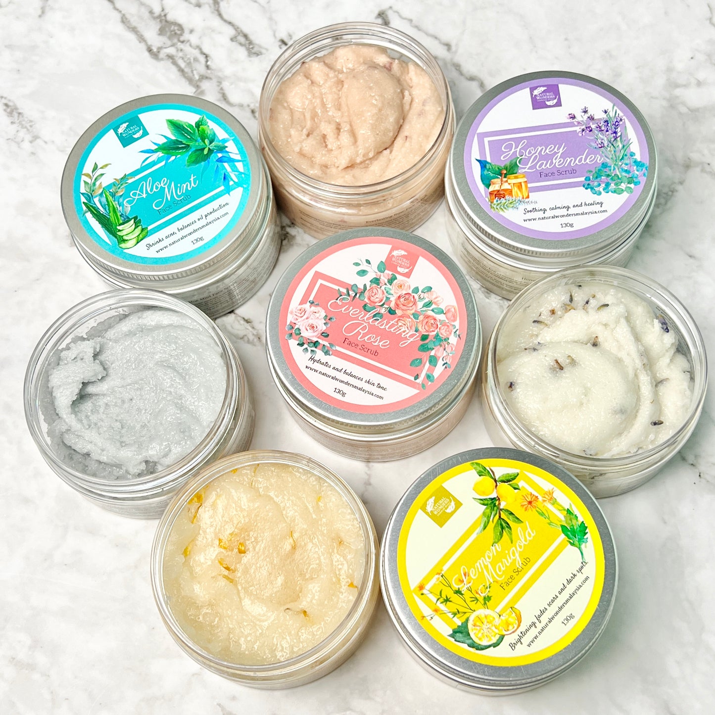 Everlasting Rose Face Scrub