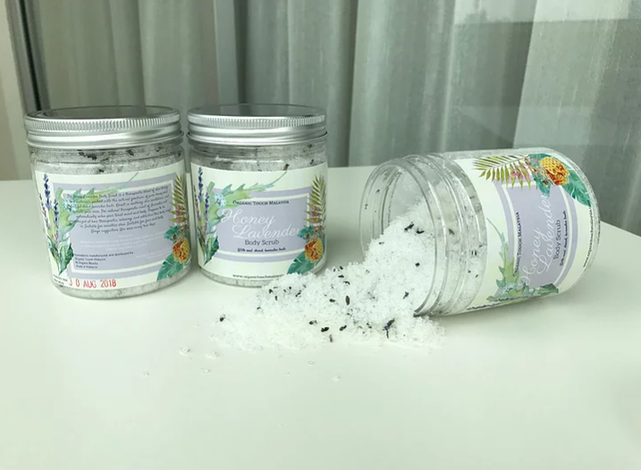 Honey Lavender Body Scrub