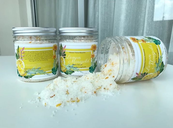 Lemon Marigold Body Scrub