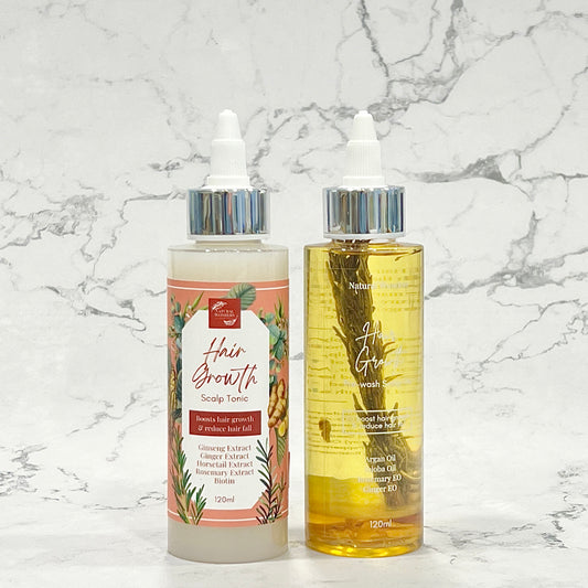 Tonic + Scalp Oil Combo