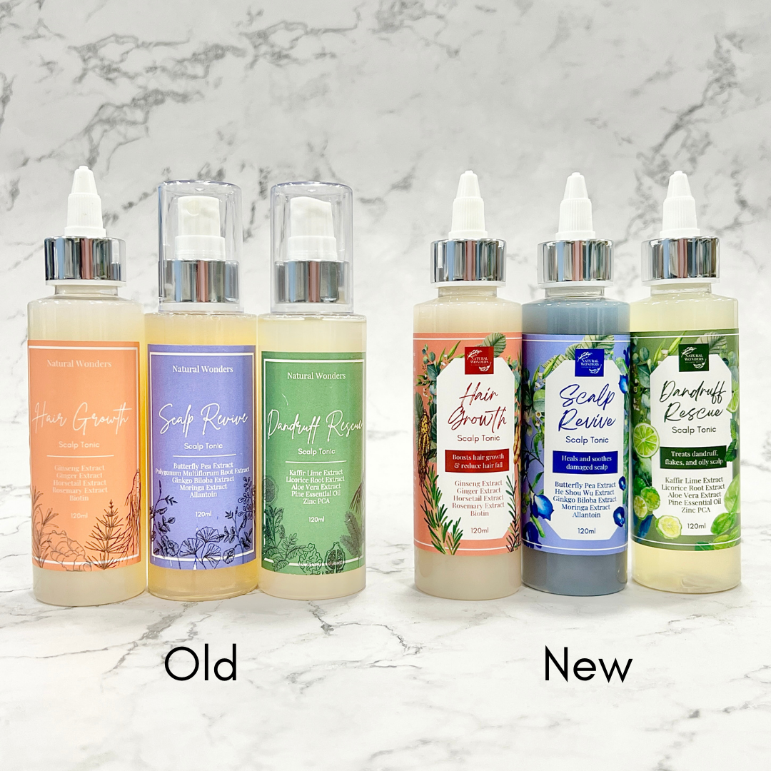 Scalp Tonics - Hair Growth, Dandruff Rescue, Scalp Revive