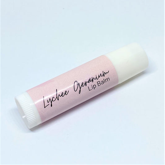 Lychee Geranium Lip Balm